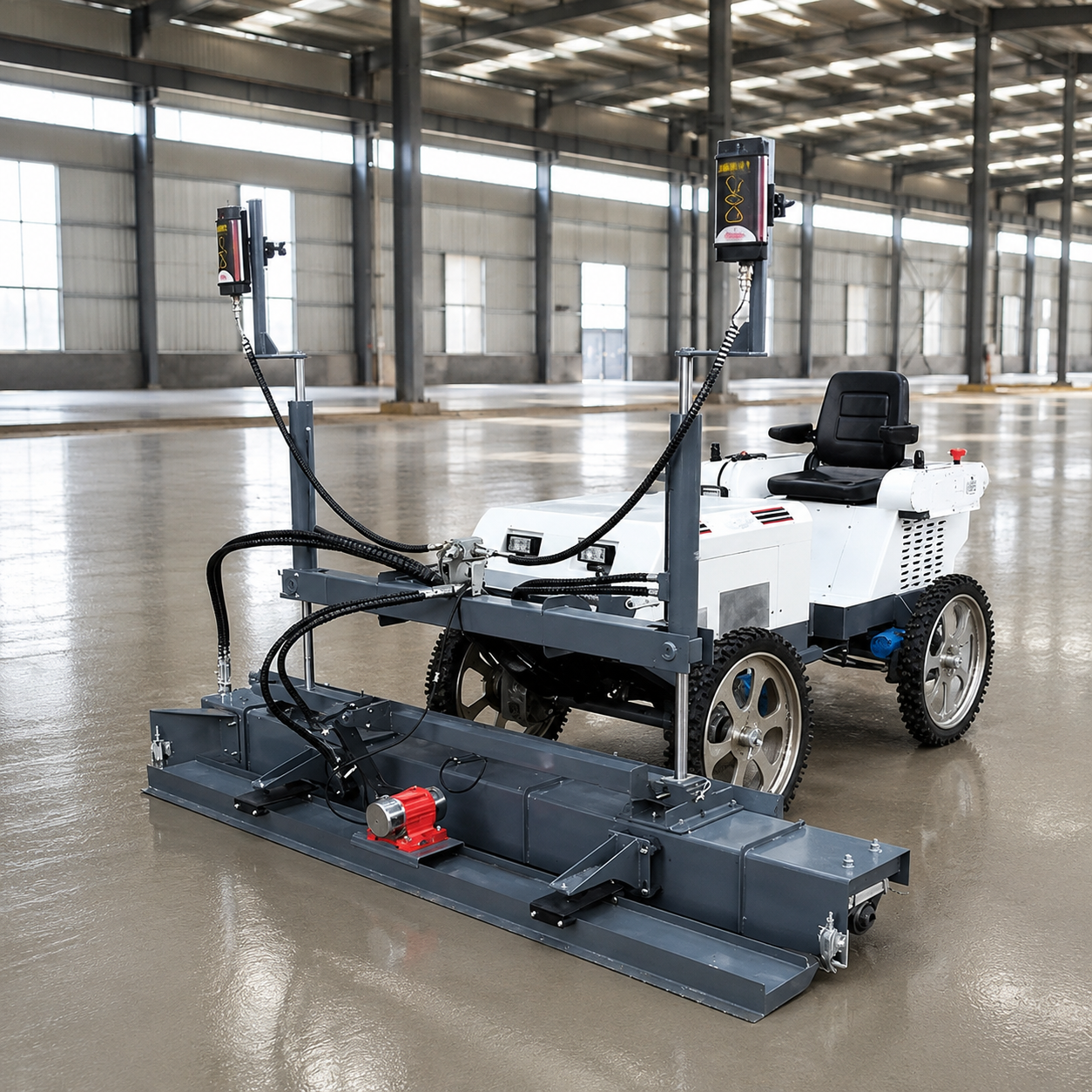 4-Wheel Laser Screed